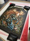 Metallica 2025 Toronto Popup Poster Miles Tsang Artist Proof 68 75 Glows In Dark
