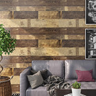 Reclaimed Wood Vinyl Flooring Roll Waterproof Vinyl Plank Flooring