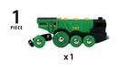 33600 Brio World Big Green Action Locomotive Battery Powered Train For Kids Age