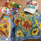 Shuttle Art Fabric Paint  18 Colors Permanent Soft Fabric Paint In Bottles  6