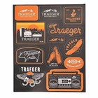 Traeger  get Sauced  Set Of 2 Koozies   1 Set Of Limited Edition Swag Stickers