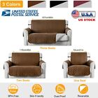 Waterproof Couch Cover Reversible Non-slip Microfiber Sofa Slipcover With Strap