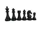 Heavily Weighted Plastic Chess Set - Tournament Size