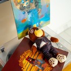 Kanye West Teddy Bear Plush Doll Music Graduation Teddy Bear Collection Donda
