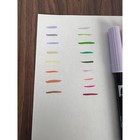 Tombow Abt Dual Brush Pen Marker Lot Of 19 Artsy Academia Eclectic Calligraphy