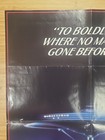Vintage 1989 Star Trek Double-sided Fold-out Paramount Pictures Poster