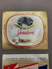 Vintage Pair Of Jordan Beer Labels Mankato Brewing Co Mankato Mn 12oz Bottles