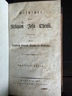 Lot Of 4 Antique Leather Bound Books 19th Century