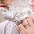 Perfect Gift - Men Shaving Brush Pure Black Badger Hair For Home   Barber Shave