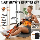 Upgraded Multifunction Pedal Resistance Band With Handle  Exercise Bands With   