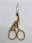 Gingher 3 5  Gold-handled Stork Embroidery Scissors