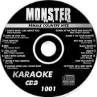 Karaoke Cd g Female Country Monster Hits 1001 1005 1009 1020 4 New Discs Lot