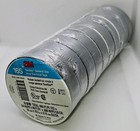 3m Temflex 165 Vinyl Electrical Tape Black 3 4  X 60 Ft  10 Pack   - 7100169254