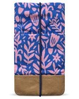 Moin Padded Cotton Phone Sleeve With Rubber Closure - Handmade Case Compatible 