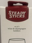 Steady Sticks Wine Glass Holders Set Of 2 Picnic Lawn Yard Grass Drink Garden