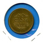 Auto Car Wash Token No Cash Value Vintage  09 Coin Medal