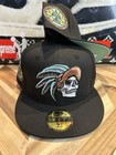 New Era Mexico Aztec Skull Chief Metallic Fitted Sold Out 7 1 4 Grail