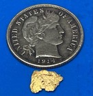 Gold 1 Placer Nugget Picker  4 Gram Total Coarse Southern California Desert