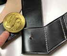 Civil War Us Union Nco Field Sword Baldric Belt   Buckle