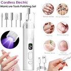 Professional Toe Nail Grinder For Thick Toenails Set Manicure Pedicure Polishing
