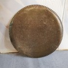 Antique Middle Eastern Islamic Brass Tray Small Size