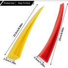 5 Pieces Curved Car Door Window Wedge And Plastic Chisel Scraper paintless 