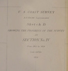 1856 Nautical Chart   Sea Coast From Cape Fear  Nc To Cape Henry  Va  27x38 - 18
