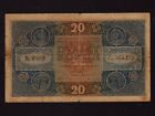 Czechoslovakia p-9a  20 Korun  1919   Girl   Vg  
