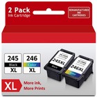 Pg-245xl Cl-246xl Ink For Canon 245 246 Pixma Mx492 Ts3120 Ts3122 Mg2520 Mg2525