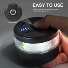 Magnetic Wireless Beacon Light  Usb-c Rechargeable Led Strobe Small  Amber 