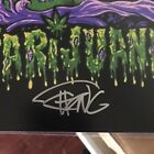 Cheech And Chong Signed 11x14 Photo  Marijuana Zombie  Witness By Beckett   