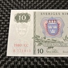 Sweden- 10 Kronor- 1980