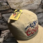Brand New Coors Corduroy Hat Golden Colorado Beer Vintage Style Cap Snap Back