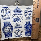 Gao Liang He Blue White Ginger Jar Chinoiserie Porcelain Decorative Plate 7   