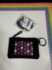 Vera Bradley Zip Id Case And Lanyard African Violet New