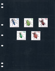  9 80 Scott Value - 1993 Germany Beetles Insects European Cv Mnh Nh Umm