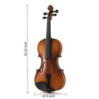 Professional 4 4 Full Size Violin Set Lightweight Design With Stable Rich Sound
