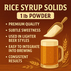 Ld Carlson Rice Syrup Solids 1 Lb Powder