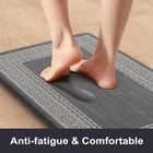 Kitchen Mats Cushioned Anti Fatigue Mats For Kitchen Floor  Non-skid Waterpro   