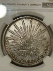 1900 Cn Jq Mexico Silver Peso Ngc Xf Details Chop Marked