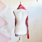 Chico s Colorful Scarf Boho Bohemian Artsy Statement Resort Vacation One Size