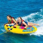 2 Person Wow Towable Tube For Boating Prowler With Rope And Pump