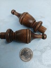 Lot Of 2 Nos Wooden Finials  514