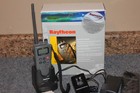 Raytheon Ray 102 Vhf Handheld Submersible Marine Radio Manual Charger Belt Clip 