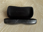Authentic Chanel 71105 C s2 s5 Sunglasses Black Red Floral Temple W  Case Read
