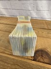 Vintage Dollar Bill Coin Banknote Ceramic Money Stack Bank