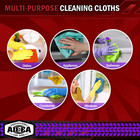 50 Pack Microfiber Cleaning Cloths 12 X 12 Multicolor Car Home Towels