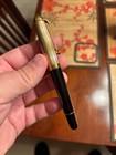 Aurora 88 Fountain Pen Black   Gold Cap     14k Gold Nib     Italy     Mint   Boxed