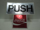 Original Enjoy Coca cola -  push  Restaurant Or Store Door Sticker decal