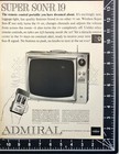 1959 Admiral Wireless Super Son-r Television Remote Control Vintage Print Ad